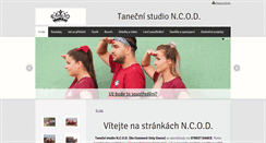 Desktop Screenshot of ncod.cz
